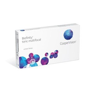 CooperVision Biofinity Toric Multifocal (3 čočky)