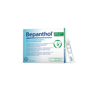 Oční kapky Bepanthol 20x 0,5 ml