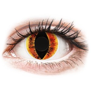 ColourVUE Crazy Lens - nedioptrické (2 čočky) Saurons Eye