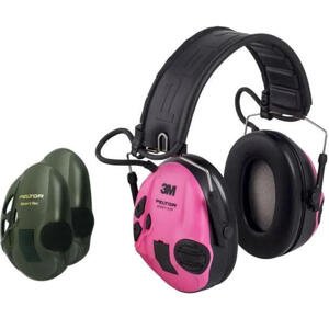 3M™ Elektronický chránič sluchu PELTOR™ SportTac™ 26dB Barva: Růžová / olivová