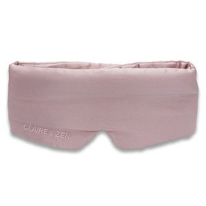 Hedvábná maska na oči na spaní Claire & Zen Barva: Růžová