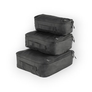 Matador Packing cube set 3 - sada 3 ks cestovních organizérů Barva: Černá