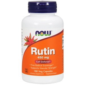 Now Foods Rutin 450 mg 100 kapslí