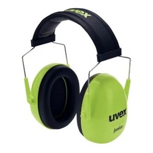 Uvex K Junior - chrániče sluchu pro děti Barva: Zelená