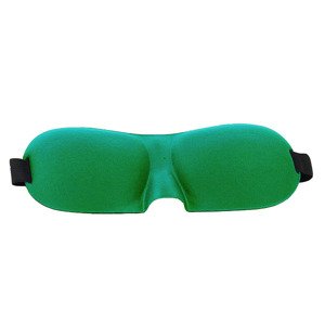 3D Maska na oči na spaní Barva: Zelená