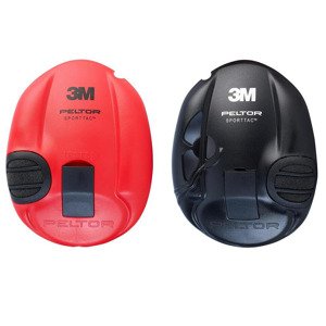 3M elektronický chránič sluchu Peltor SportTac Barva: Červená / černá