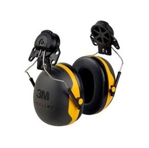 3M X2P3 Peltor Mušlové chrániče sluchu na helmu