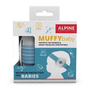 Alpine Muffy Baby Chrániče sluchu pro miminka Barva: Modrá