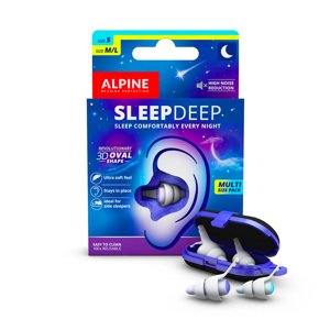 Alpine SleepDeep špunty do uší 1 pár Velikost: Multipack S + M/L