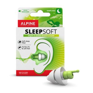 Alpine SleepSoft špunty na spaní -25 dB 1 pár