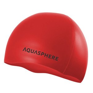 Aqua Sphere plavecká čepice PLAIN SILICONE CAP Barva: Červená