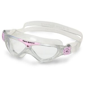 Aquaphere Vista Junior - dětské plavecké brýle Barva: Transparentní / růžová / transparentní