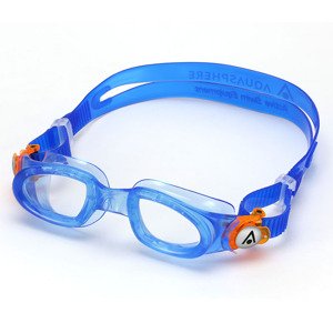 Aquasphere Moby Kid - dětské plavecké brýle Barva: Transparentní / oranžová / modrá