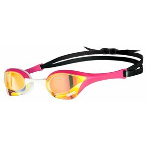 Arena Cobra Ultra Swipe Mirror INDOOR - plavecké brýle Barva: Žlutá / růžová / černá
