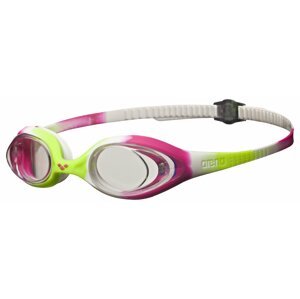 Arena Spider Junior - plavecké brýle pro děti Barva: Transparentní / zelená / růžová