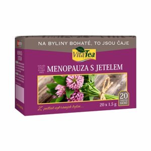 Čaj Menopauza s jetelem - 20 čajových sáčků