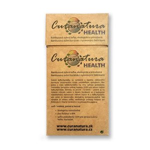 Curanatura Bambusové kartáčky Health (soft) - 12 ks