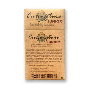 Curanatura Bambusové kartáčky Junior (extra soft) - 12 ks