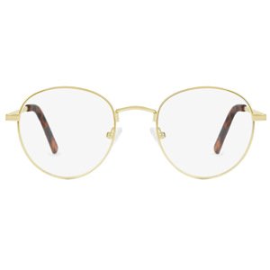 D.Franklin Classic Round brýle proti modrému světlu Barva: Zlatá
