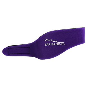 Ear Band-It® Fialová čelenka na plavání Velikost čelenky: Velká (10-99 let)