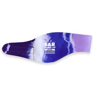 Ear Band-It® Ultra Batikovaná fialová Velikost čelenky: Střední (4-9 let)