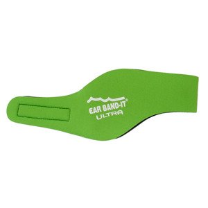 Ear Band-It® Ultra Zelená čelenka na plavání Velikost čelenky: Malá (1-3 let)