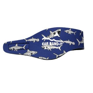 Ear Band-It® Ultra Žraločí Čelenka na plavání Velikost čelenky: Střední