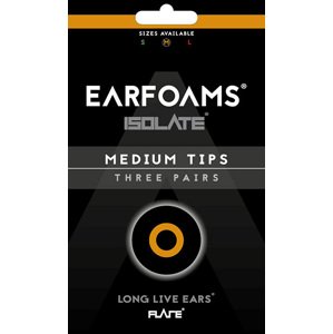 Earfoams® Isolate náhradní polštářky - 3 Páry Velikost: M