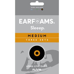 Earfoams® Sleeep náhradní polštářky - 3 Páry Velikost: M