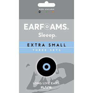 Earfoams® Sleeep náhradní polštářky - 3 Páry Velikost: XS