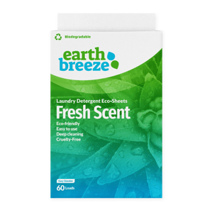 Earth Breeze - prací pásky Fresh Scent - 60 pracích dávek