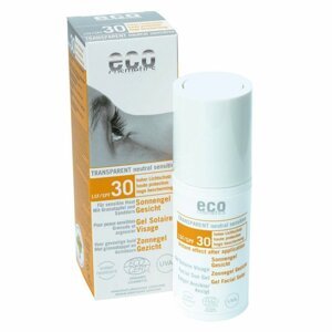 Eco Cosmetics Opalovací transparentní gel na obličej SPF 30 (30ml)