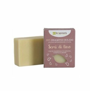 laSaponaria Tuhé vlasové mýdlo se lněným olejem BIO (100 g)