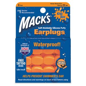 Mack's dětské tvarovatelné špunty do uší Množství v balení: 6 párů