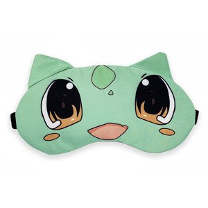 Maska na oči na spaní - Zelený býložravec