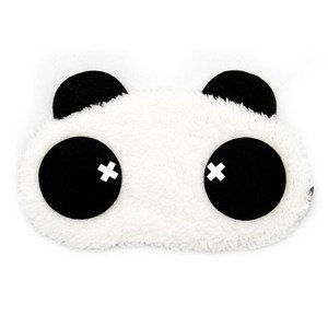 Panda Křížek Maska na oči na spaní