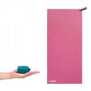 Rychleschnoucí skládací ručník Naturehike (Malý) 80x40cm Barva: Růžová