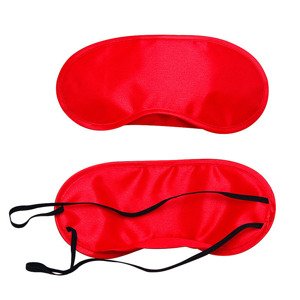 Saténová maska na oči na spaní Barva: Červená