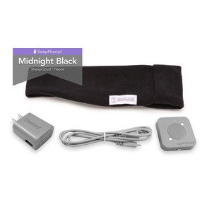 SleepPhones® Effortless™ Materiál: Fleece (měkký, teplejší), Velikost: L