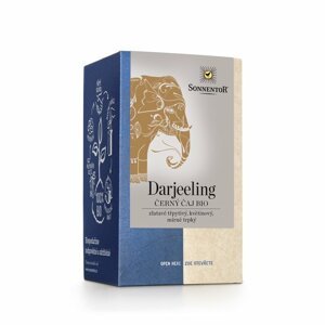 Sonnentor Darjeeling - černý čaj - dvoukomorový 27g