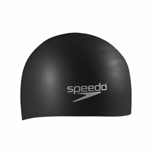Speedo Plain flat - silikonová plavecká čepice Barva: Černá